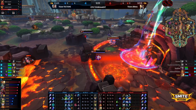 Fire Giant gets Penta kill in Mizkif Smite $100k tourney