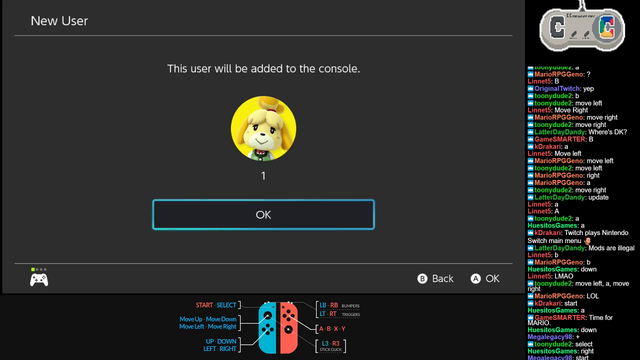 Twitch Plays Fortnite, Game crashes. Chat decides to play Mario Odyssey instead