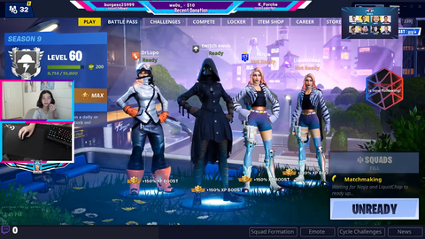 from playing with Mizkif a week ago to playing with Ninja today