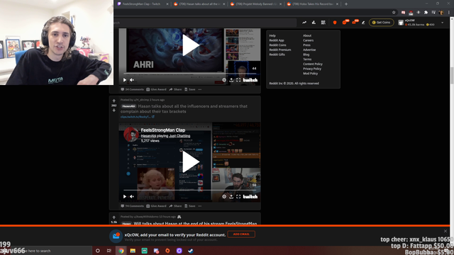 xQcOW - XQC has one last take about Taxes