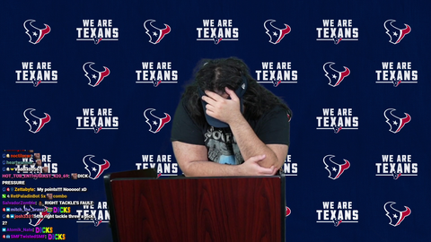 After the Texans lose to the Ravens in the playoffs after being promised the super bowl, a local reporter loses it on the coach.