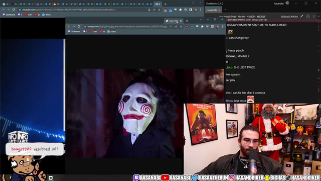 Hasan compares Laura Loomer to Jigsaw (he can't keep getting away with it)