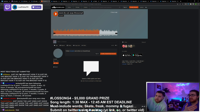 LosPollosTV ends $5,000 contest halfway because he didn’t agree with chat votes (Relevant timestamp in comments)