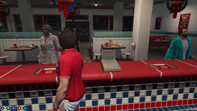 Language troubles at the Burger Shot