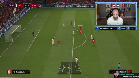Retired professional footballer David Meyler scores a goal on FIFA