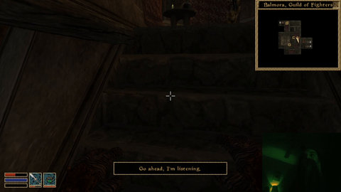 Aris is enjoying Morrowind