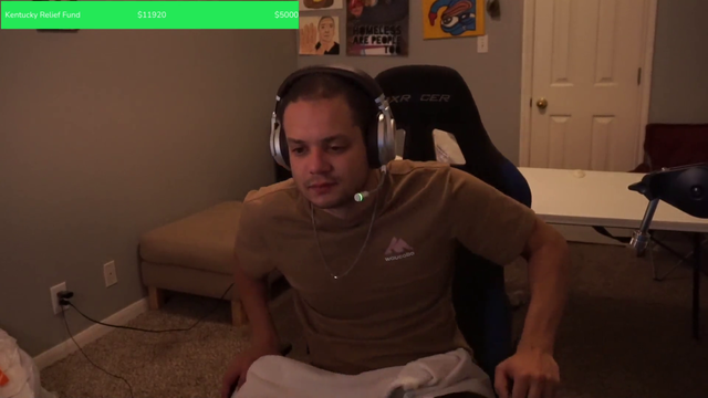 Lrobb can't donate his charity money