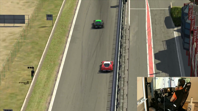 Twitch's no.1 Sim Racer GiantWaffle checks his replay for what went wrong