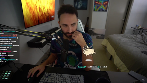 Reckful gets emotional on stream talking about his parents.