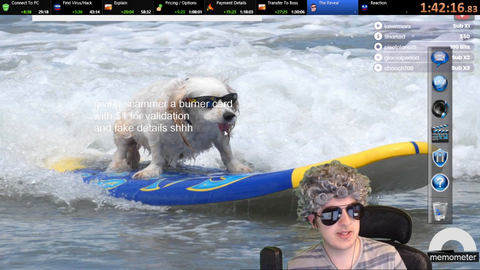 Kitboga reveals through popups