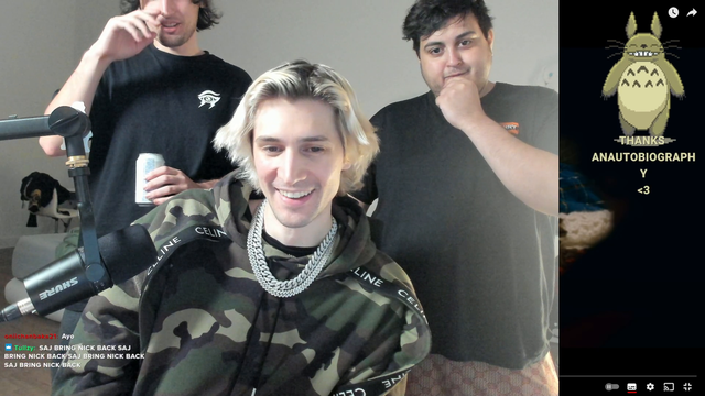 Poke might make a song with Mitch and xQc