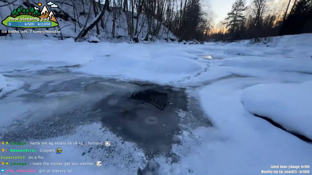 The most Insane Ice Bath