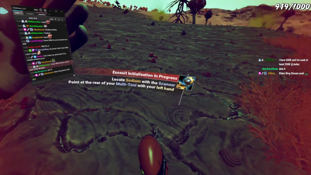 Streamer found another player in No Man's Sky VR