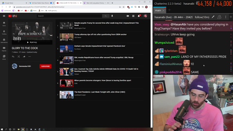 Quarantine Hitting Hasan Hard