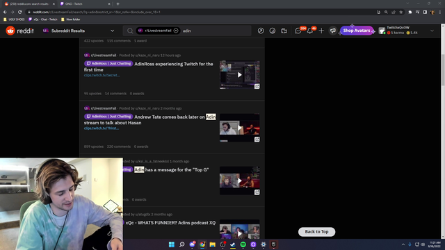 xQc's new dating profile