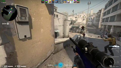 Lirik with a sick play in CSGO