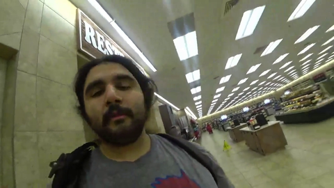 Esfand causes guy to drop his drink