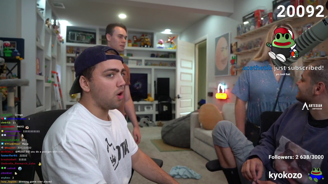 Mizkif - Mizkif protecting his baby