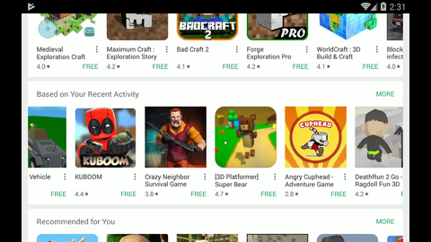 Tim goes to that weird part of Google Play