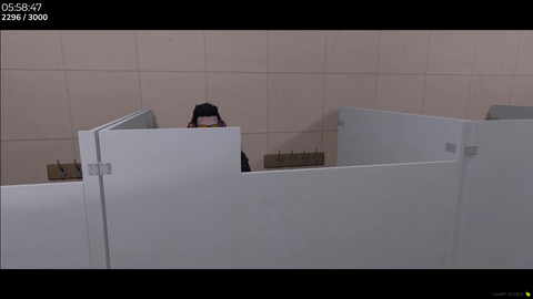 Doc in the bathroom again