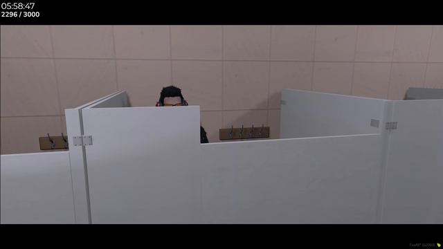 Doc in the bathroom again