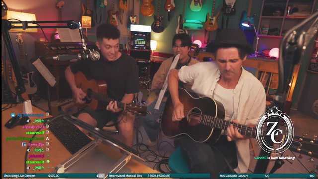 TJBrown, Charming_Jo and Zanecarney Jam Together
