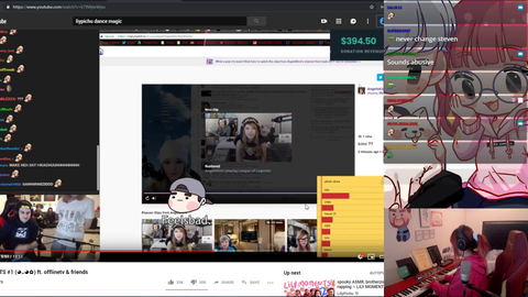 Lily writes a song to Destiny pepehands