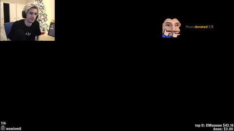 xqc Loses it after Dono