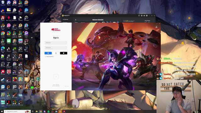 boxbox struggling to sort his league accounts out