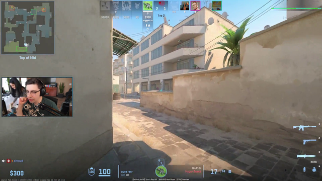 shroud helps a player see the bright side of things