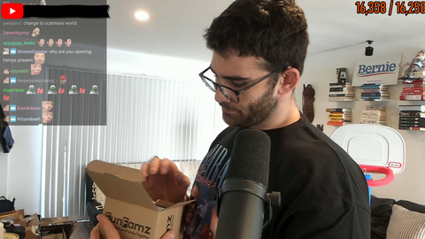 Hasan gets a birthday present