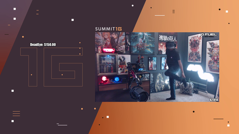 Summit is done punching and has moved onto kicks