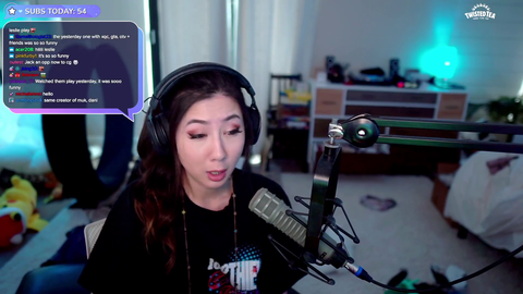 Fuslie changes her mind halfway through on Crab Games music