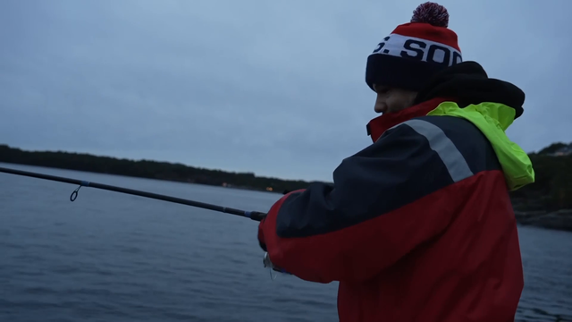 Nick Catches Fish