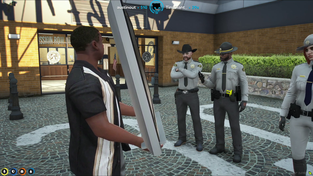 Clayvon hits cop with TV
