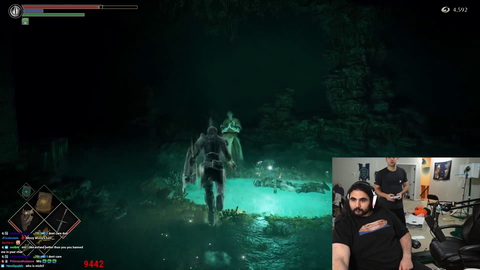 Mizkif ruins Esfand's Demon's Souls playthrough 1 minute after being handed the controller