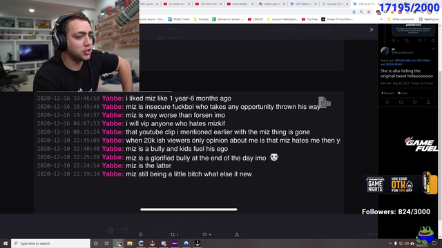 Mizkifs true opinion on Yabbe