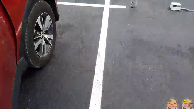 Crazy homeless guy attacks lady in a parking lot