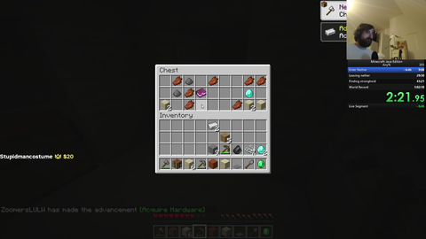 God gamer slowrunning minecraft