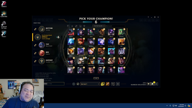 Scarra remembers an LCS season where his team started 8-0