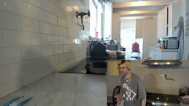 xQc shows codes on his wall
