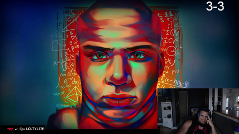 tyler catches chatter advertising his stream