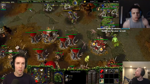 Grubby with the March of the Ents strat vs Tyler