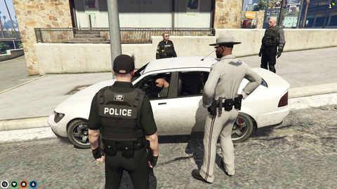 Moon detains a criminal