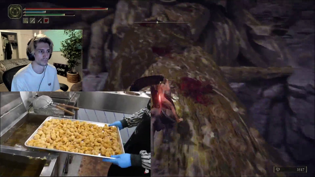 XQC loses 400k souls after over an hour of farming in Elden Ring
