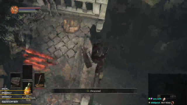 When the Dark Souls enemies has had enough with ladders
