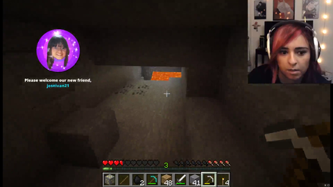 Chat Jebaits girlwithyellowspoon to toss both picks into lava