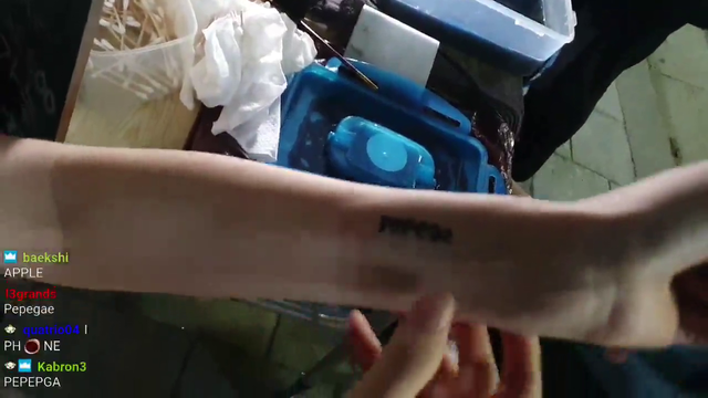 Korean Streamer gets a Pepega tattoo