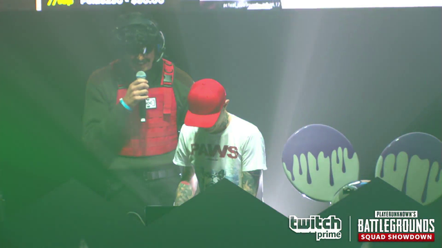 Dr.Disrespect On Stage With Deadmau5