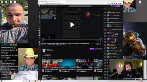 Destiny's take on streamers thinking they are getting canceled